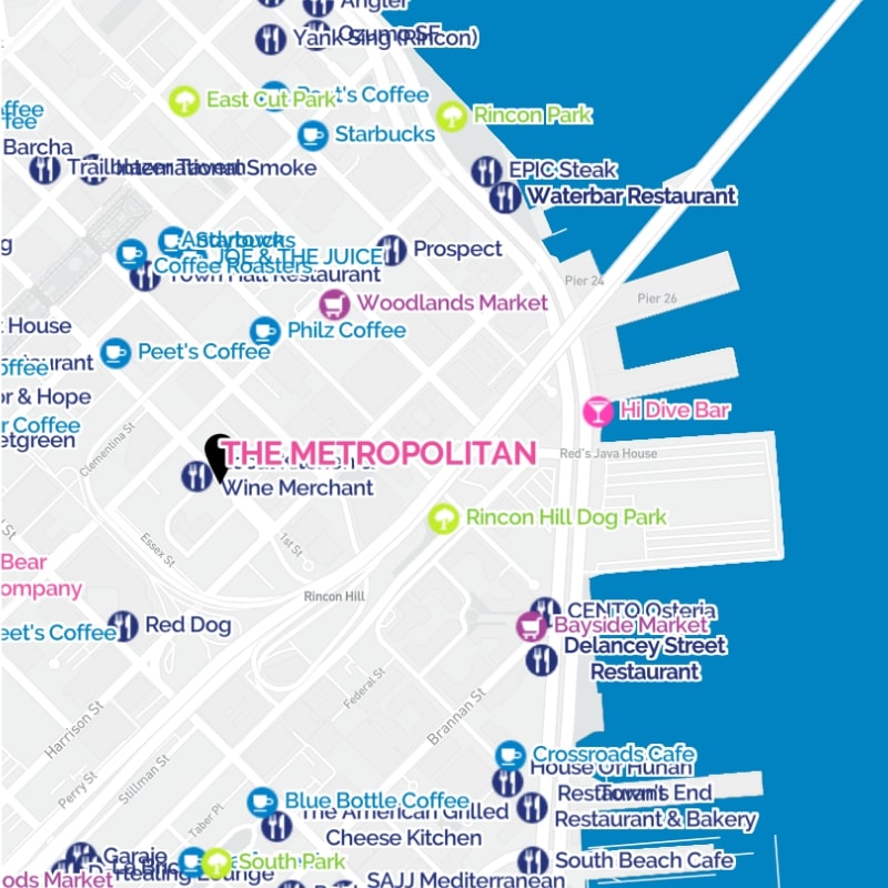 Metropolitan map